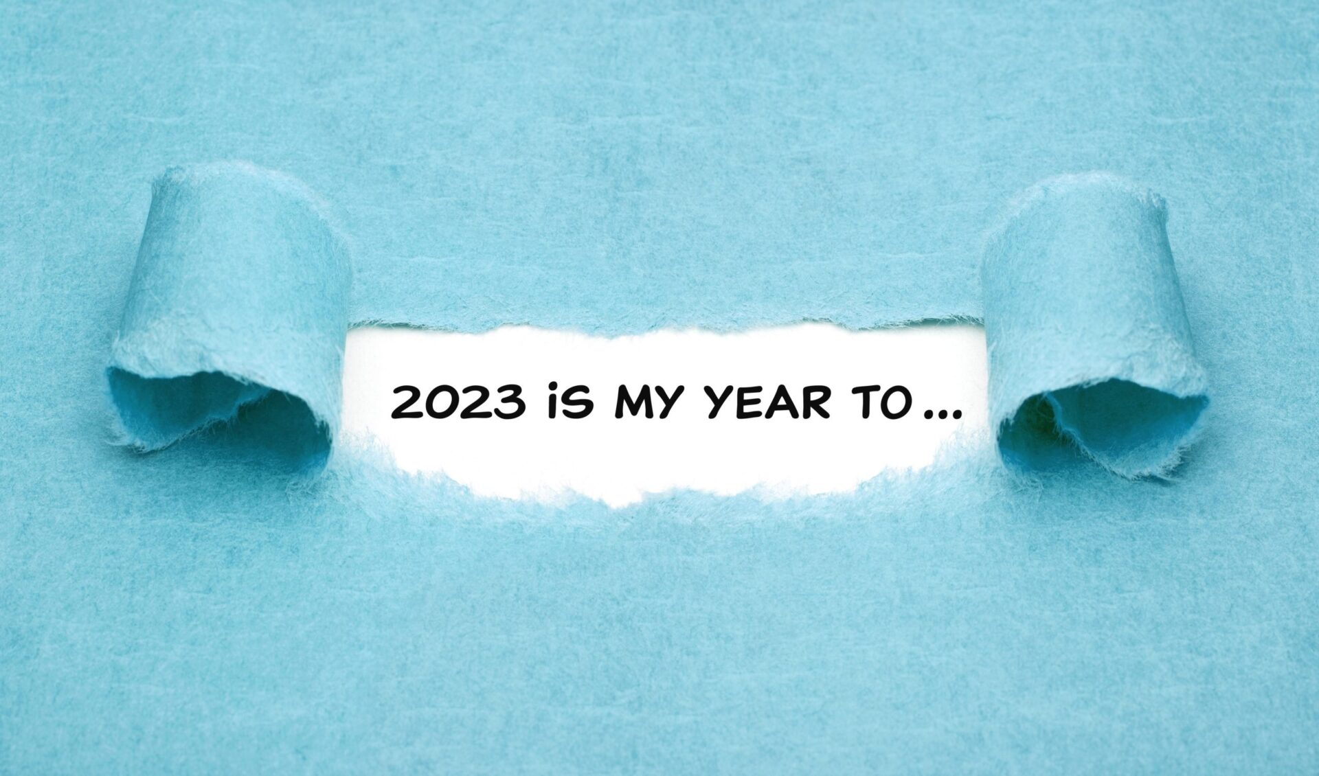 Photo of message that says 2023 is my year to