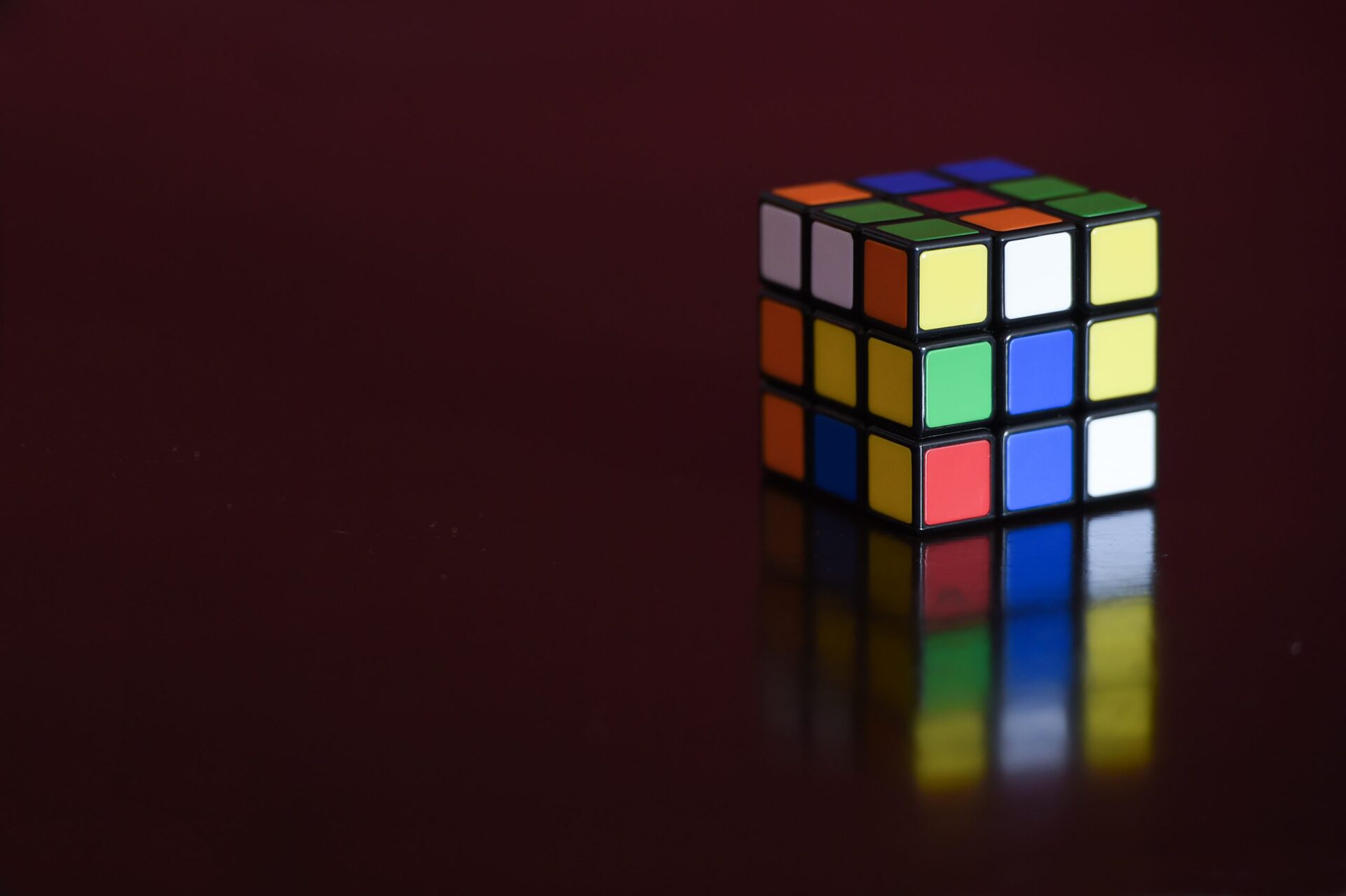 Photo of a Rubik's cube