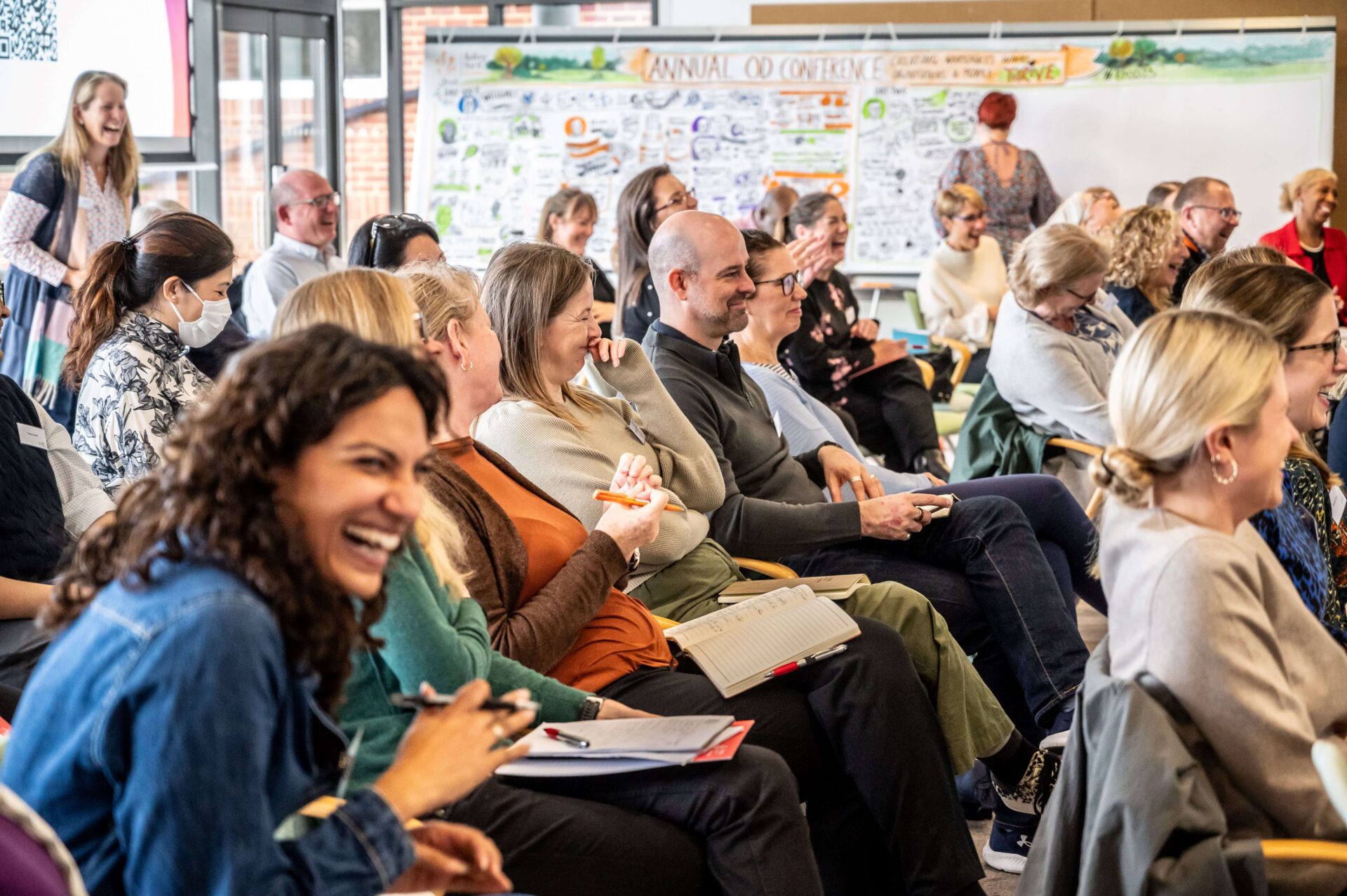 2023 OD conference people smiling